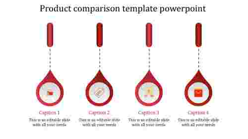 product presentation powerpoint-product comparison template powerpoint-red-4